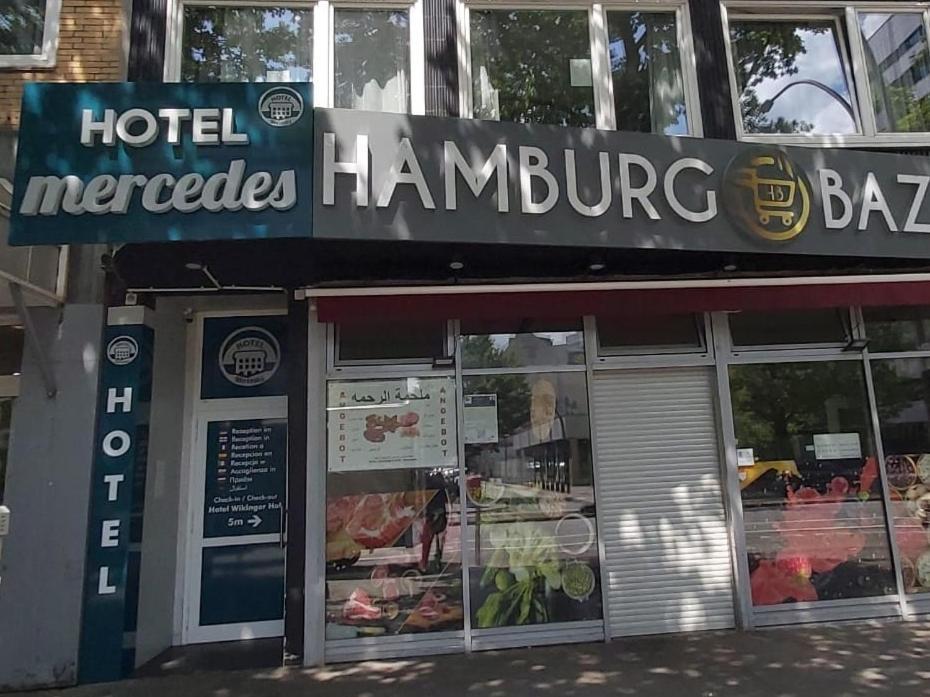 Hotel Mercedes/Centrum Hamburgo Exterior foto